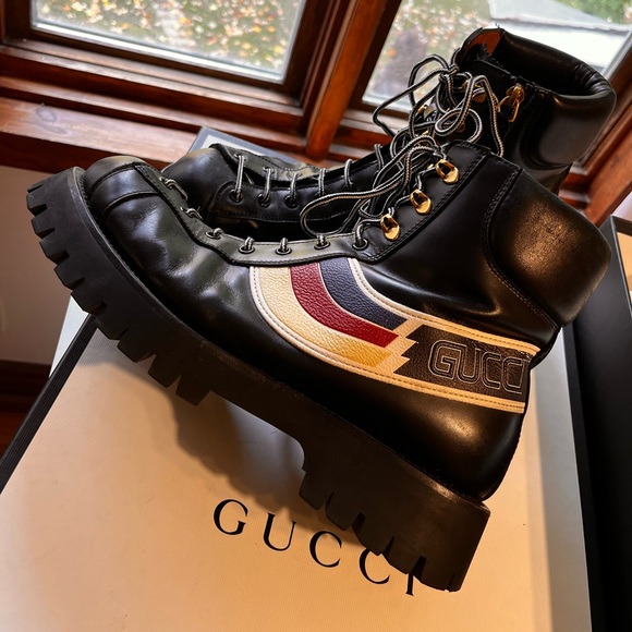 Horse Calf/Lavaredo Gucci Boots US 10 - Picture 11 of 14